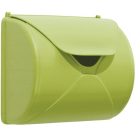 Briefkasten Rot - Limoen groen
