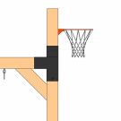 Erweiterung Basketballnetz