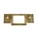 Schaufenster mit Fensterläden