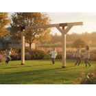 Dubbele schommel - Douglas - 15x15cm