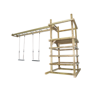 Affenschaukel mit Kletterturm