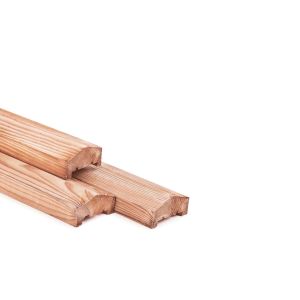 Douglasie - 35x85x1800 mm - Afdeklat piramide