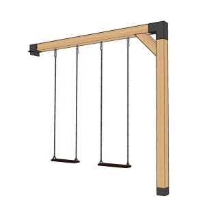 Anbauschaukel - Doppel - ROBUST