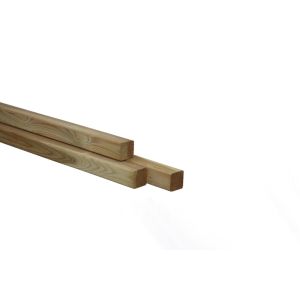 Kiefernholz imprägniert - 45x45 mm