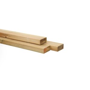 Kiefernholz imprägniert - 45x90 mm