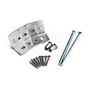 Befestigungs-Set fur Standard Betonpfosten - Edelstahl