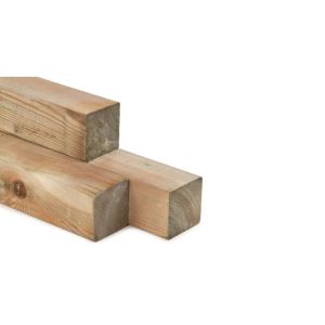 Kiefernholz imprägniert - 120x120 mm