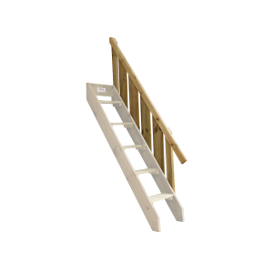 Treppengeländer mit Zaun