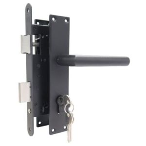 Zylinderschloss set (Schwartz)