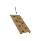 Kletterrampe mit Holzblocken