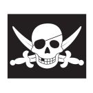 Flagge mit Hisssystem
