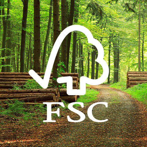 FSC- oder PEFC-zertifiziertes Holz